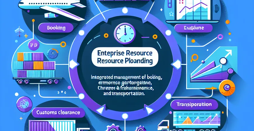 货运代理企业 ERP 工具实测：订舱、报关与运输的一体化管理案例